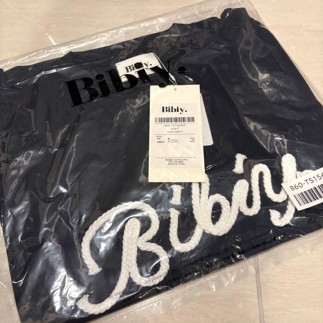 bibiy. ビビィ 新作 ロゴTシャツ