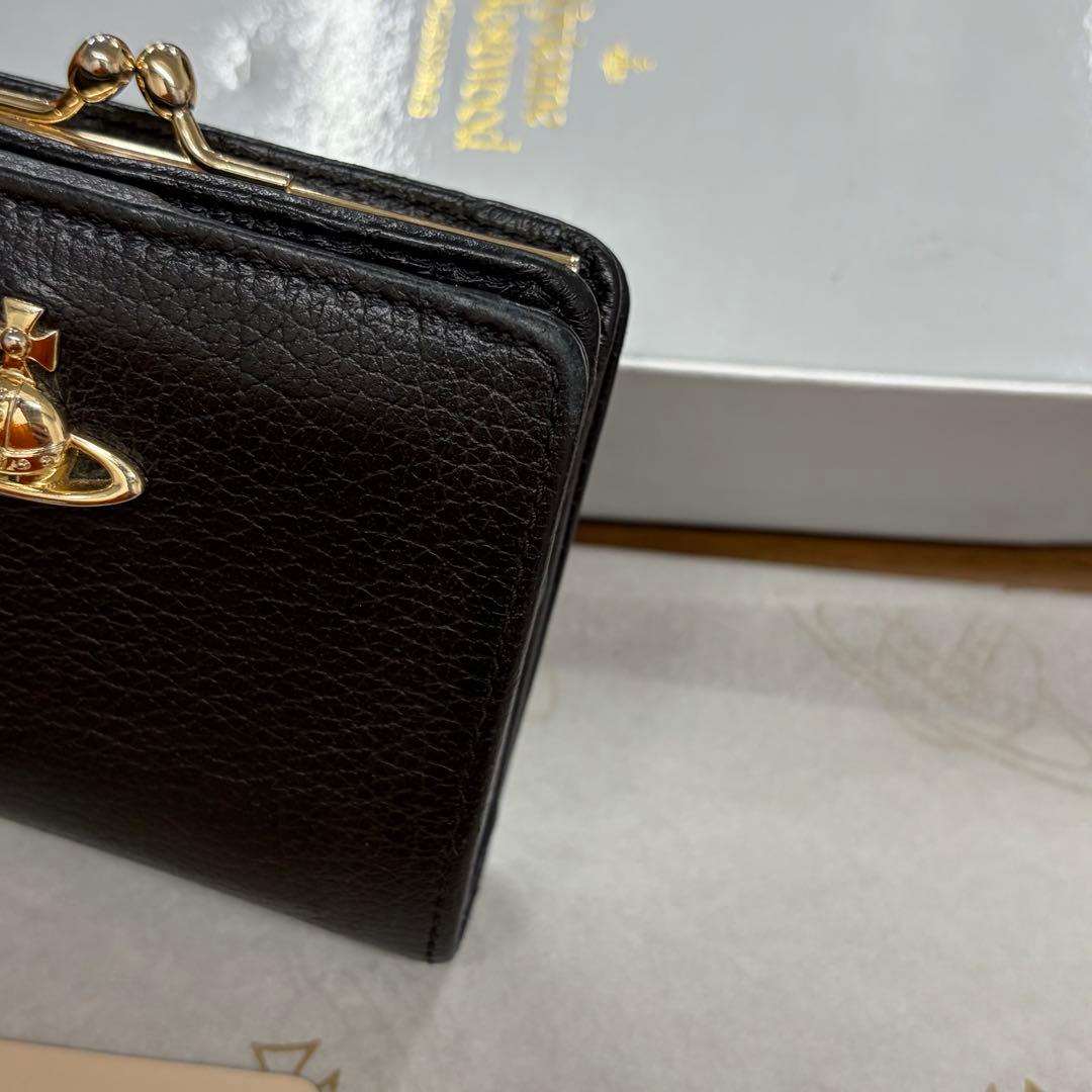 新品同様‼️ 現行　ヴィヴィアンウエストウッド　財布　折り財布　オーブ　がま口
