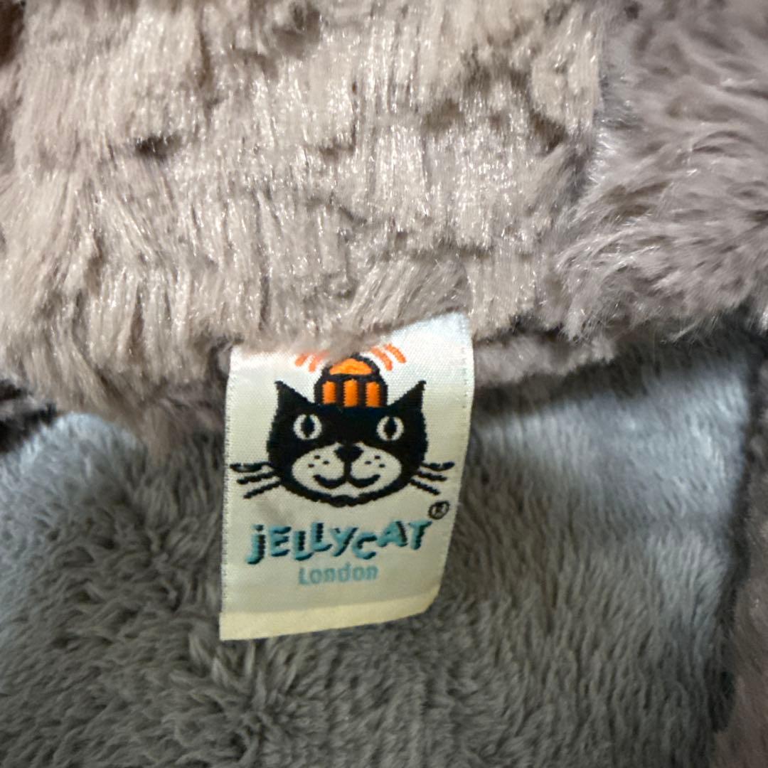 あ*ん様 JELLY CAT 茶色い猫のぬいぐるみ