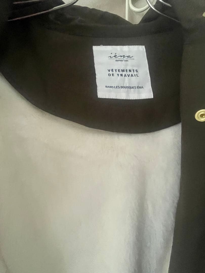 美品　IENA VETEMENTS ファー付きモッズコート サイズ40