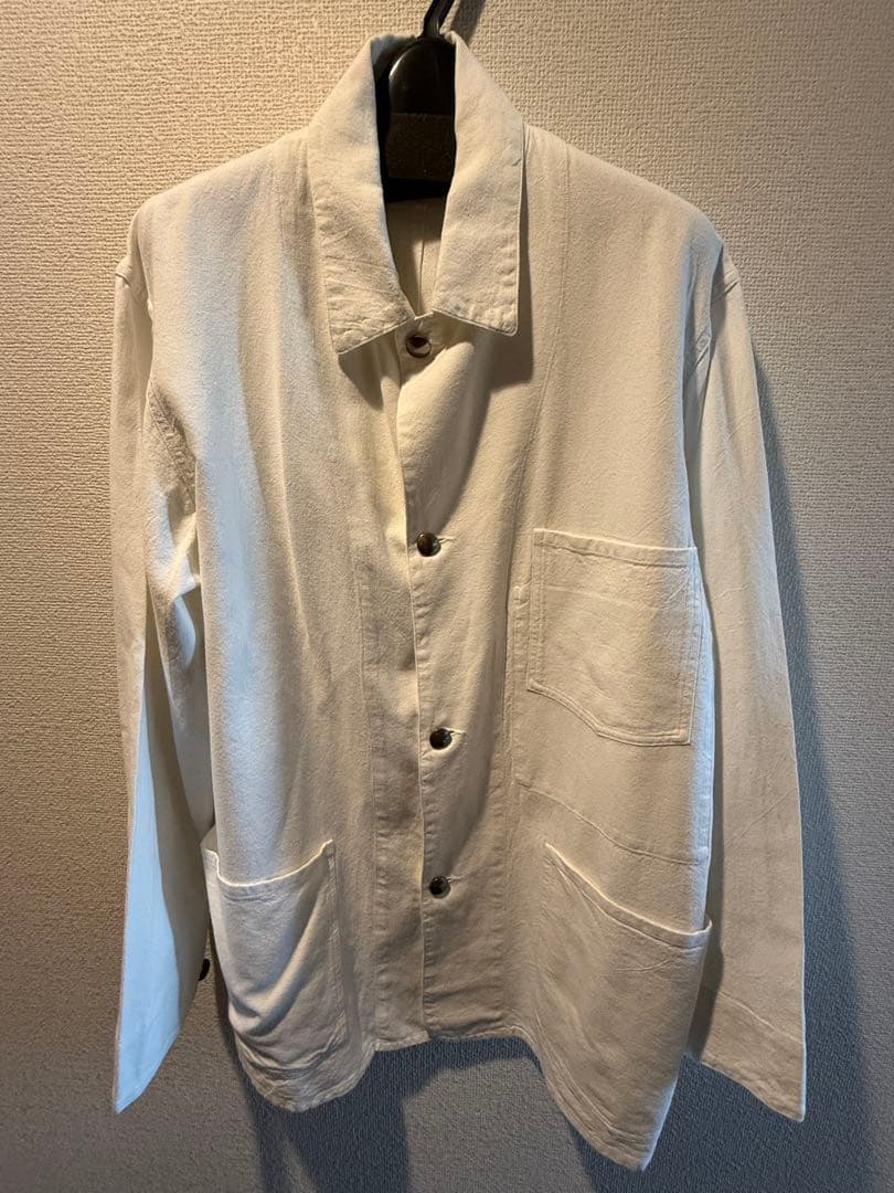 25SS COMOLI ホワイト 1938ジャケット サイズ２