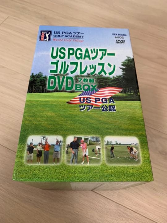 US PGAツアーゴルフレッスンDVD-BOX(7枚組)