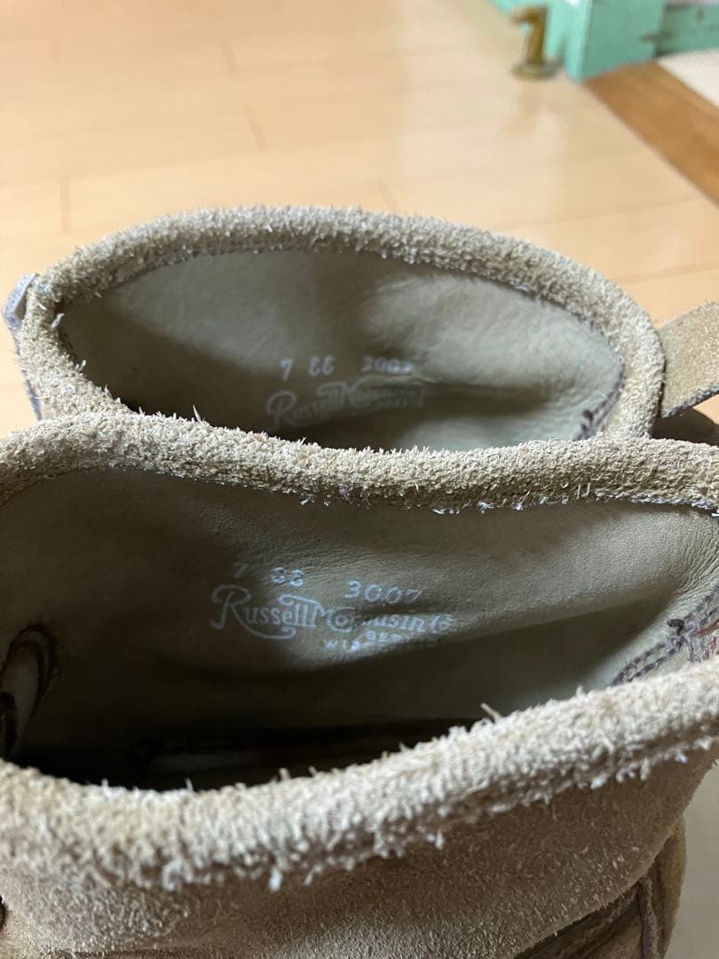 Russell Moccasin ノックアバウト　モカシンブーツ サイズ7EE