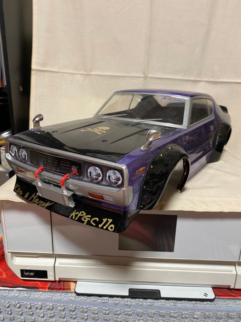 KPGC110 ラジコンカー 紫とシルバー系
