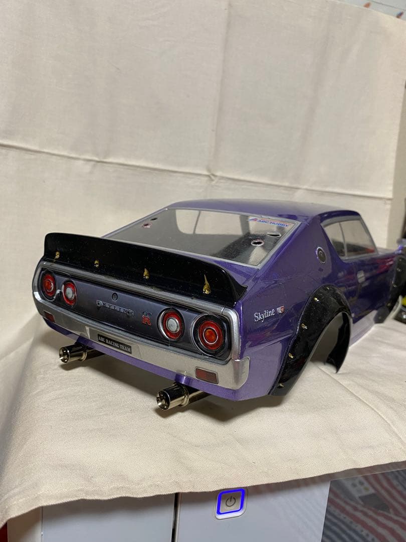 KPGC110 ラジコンカー 紫とシルバー系