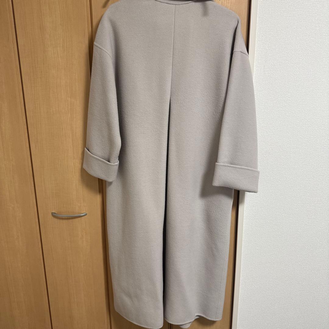 ミラオーウェン　MilaOwen トレンチディテール接結ロングコート