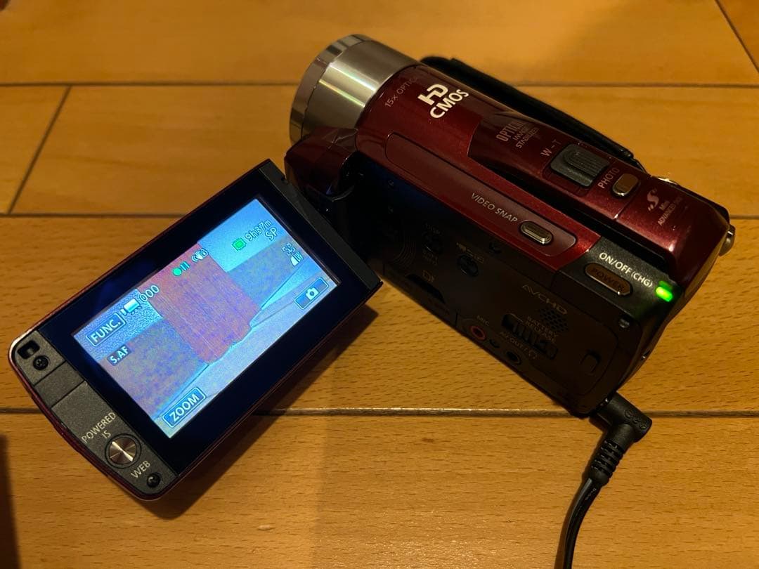 【doorzo様】Canon HDビデオカメラ iVIS HF M31 レッド