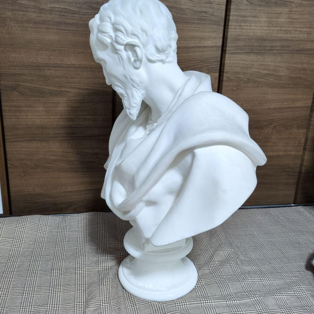 ミケランジェロ　胸像　石膏像　デッサン　芸術　美術　画家　彫刻　教材