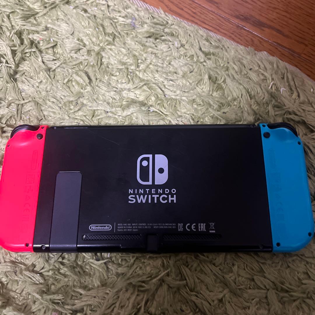 Nintendo Switch 本体　赤青　ジャンク品
