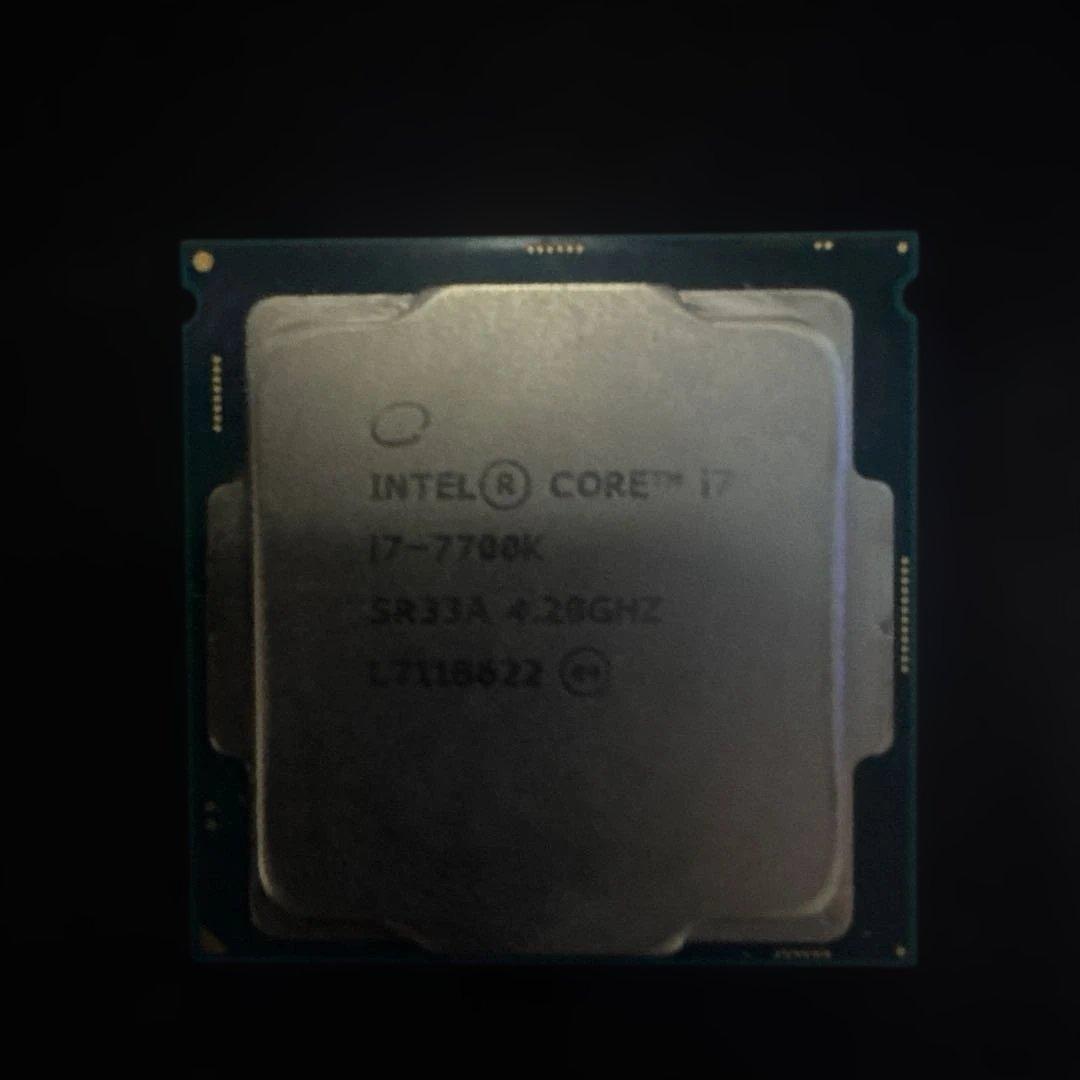 さ*と様 Intel Core i7-7700K CPU 4.2GHz