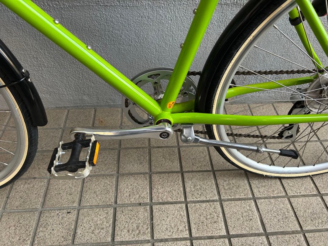 りんご　　　　トウキョーバイク　 8段ギア　美品　黄緑
