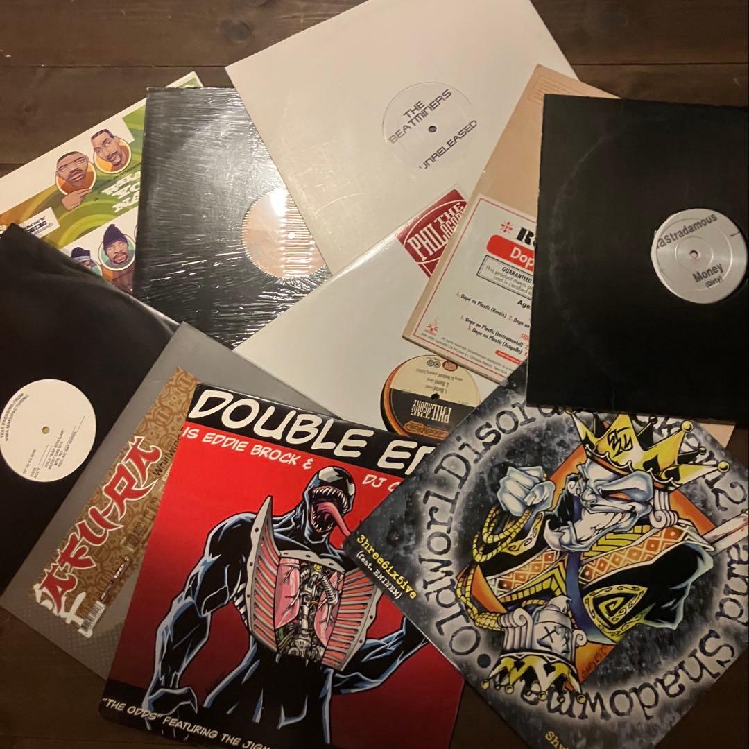 00年前後hiphopレコード　まとめ売り