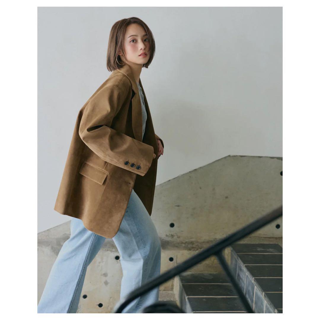 searoomlynn COELIE スエードライクオーバージャケット