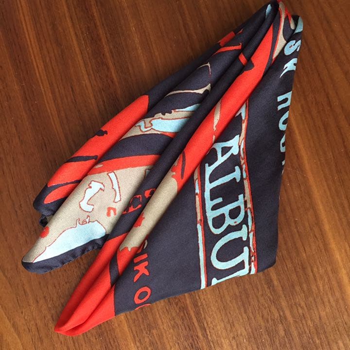 【2点セット】epiceスカーフ…シルクトリコ/コットンカーキネイビー ストール