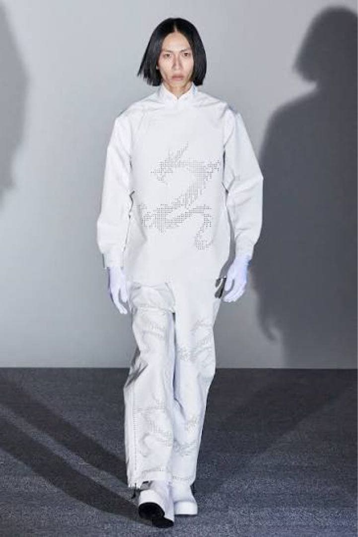 【即購入可】XANDER ZHOU ラメニットパンツ 23ss