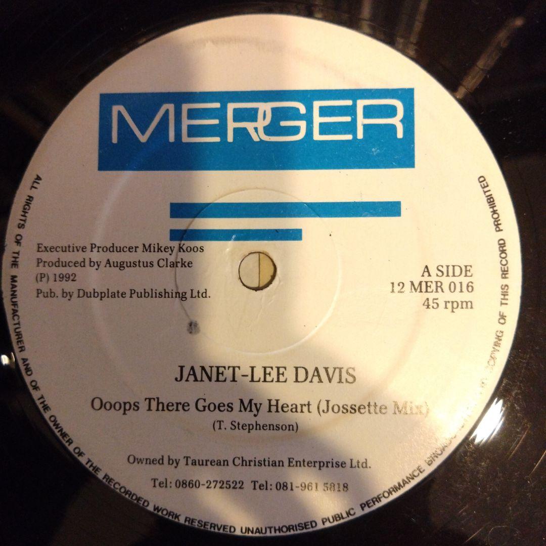 洋楽 JANET-LEE DAVIS Ooops There Goes My Hear