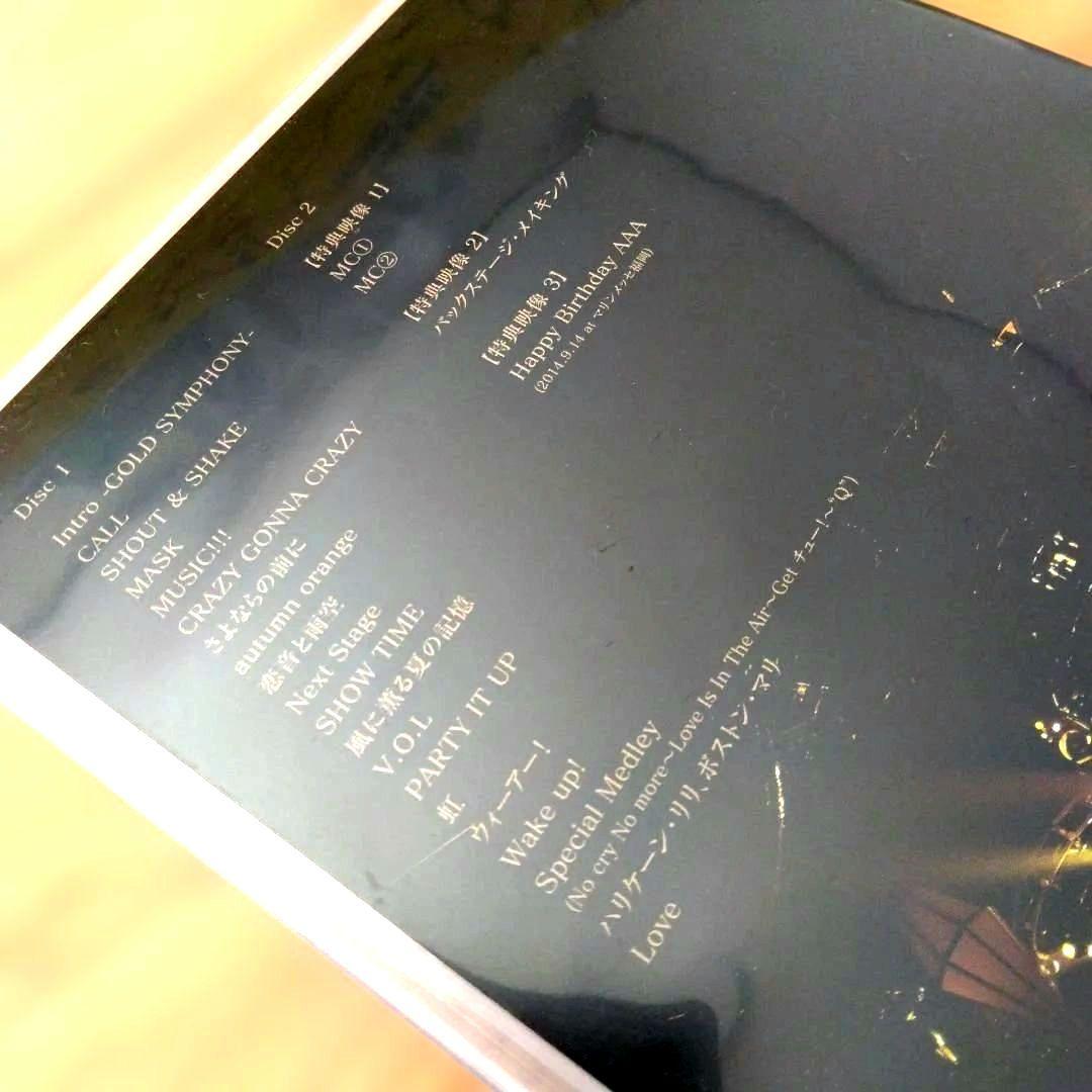 ミュージック AAA GOLDSYMPHONY DVD 10thANNIVERSARYBEST