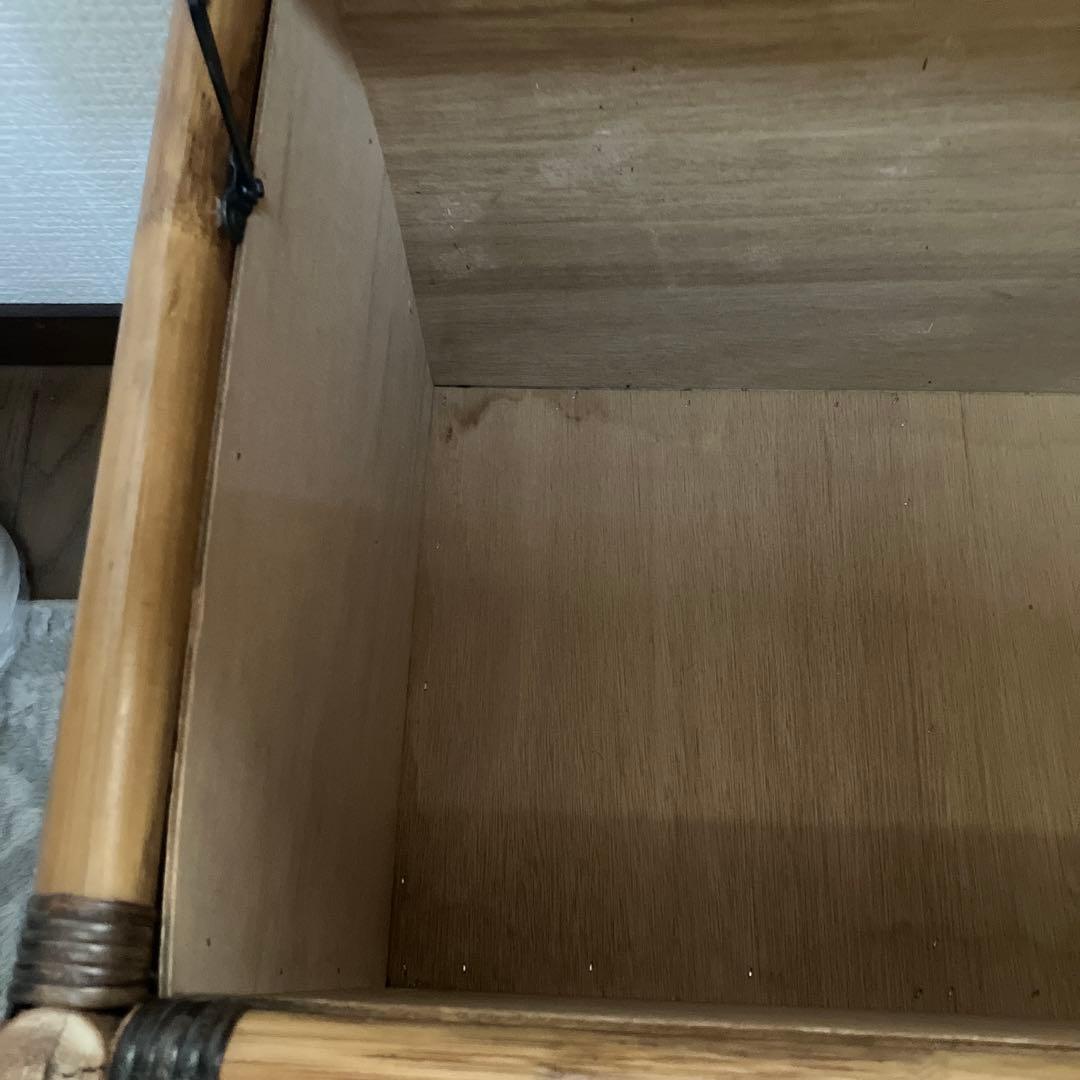 ラタン　収納ケース