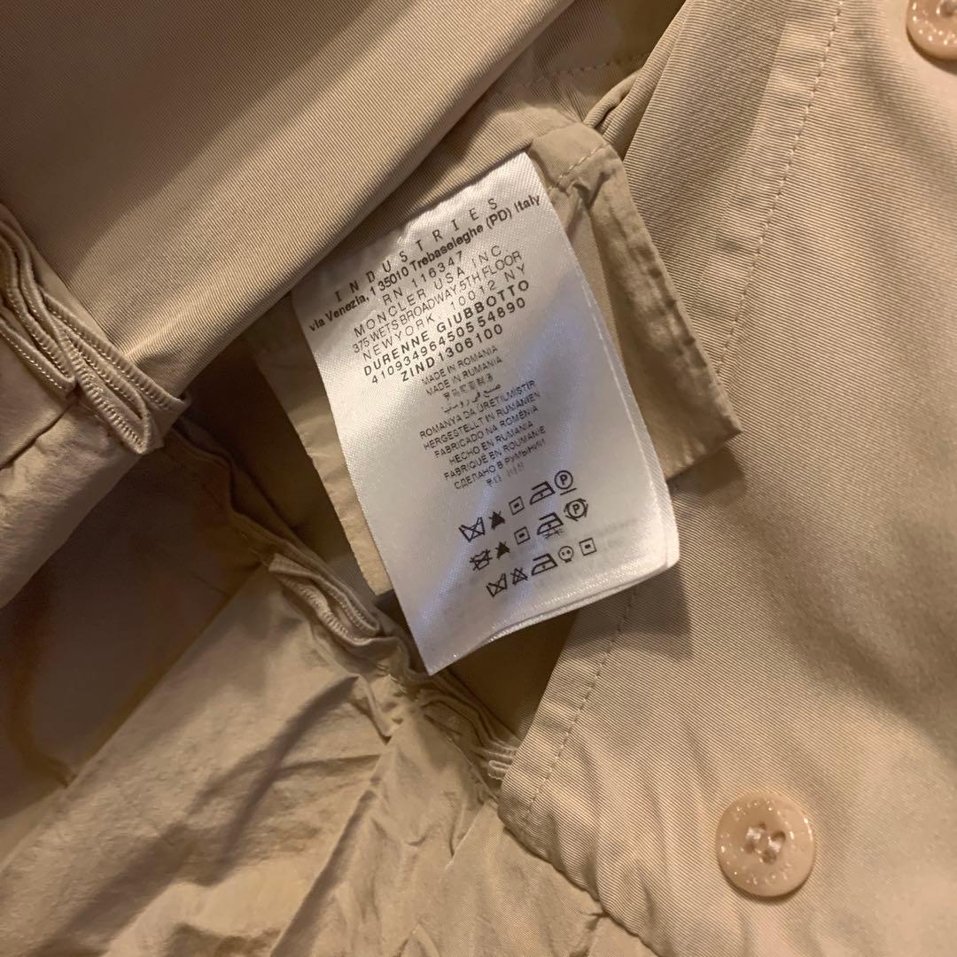 MONCLER ベージュ トレンチコート