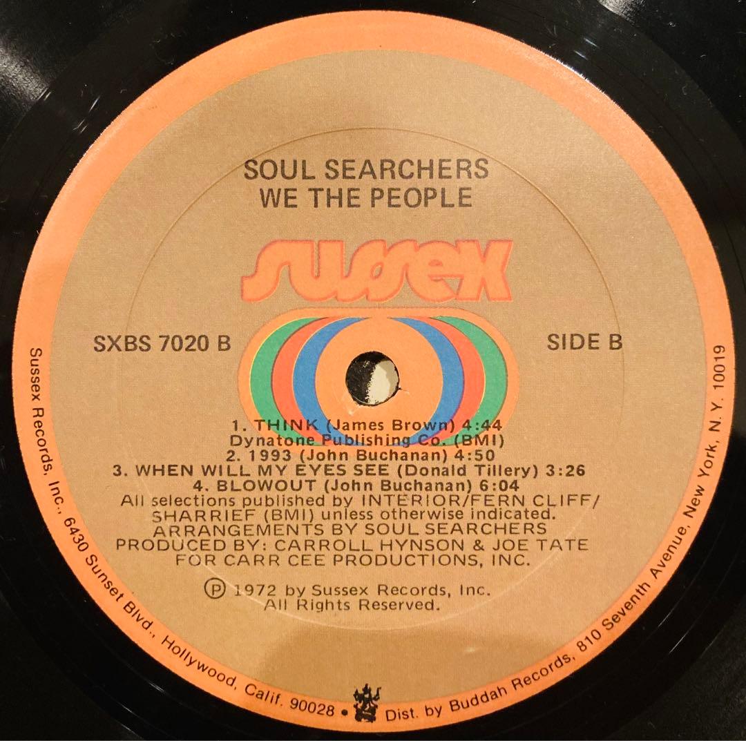 Soul Searchers We The People レコード LP US