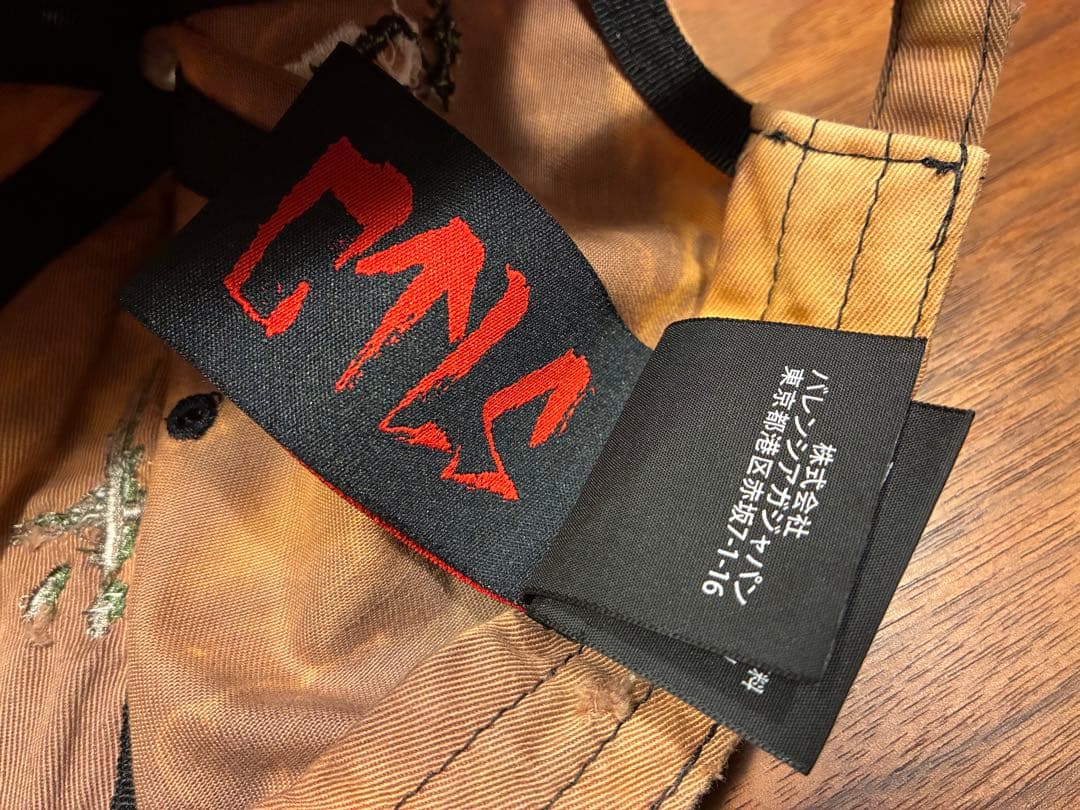 BALENCIAGA×CVTVLIST CUSTOM CAP