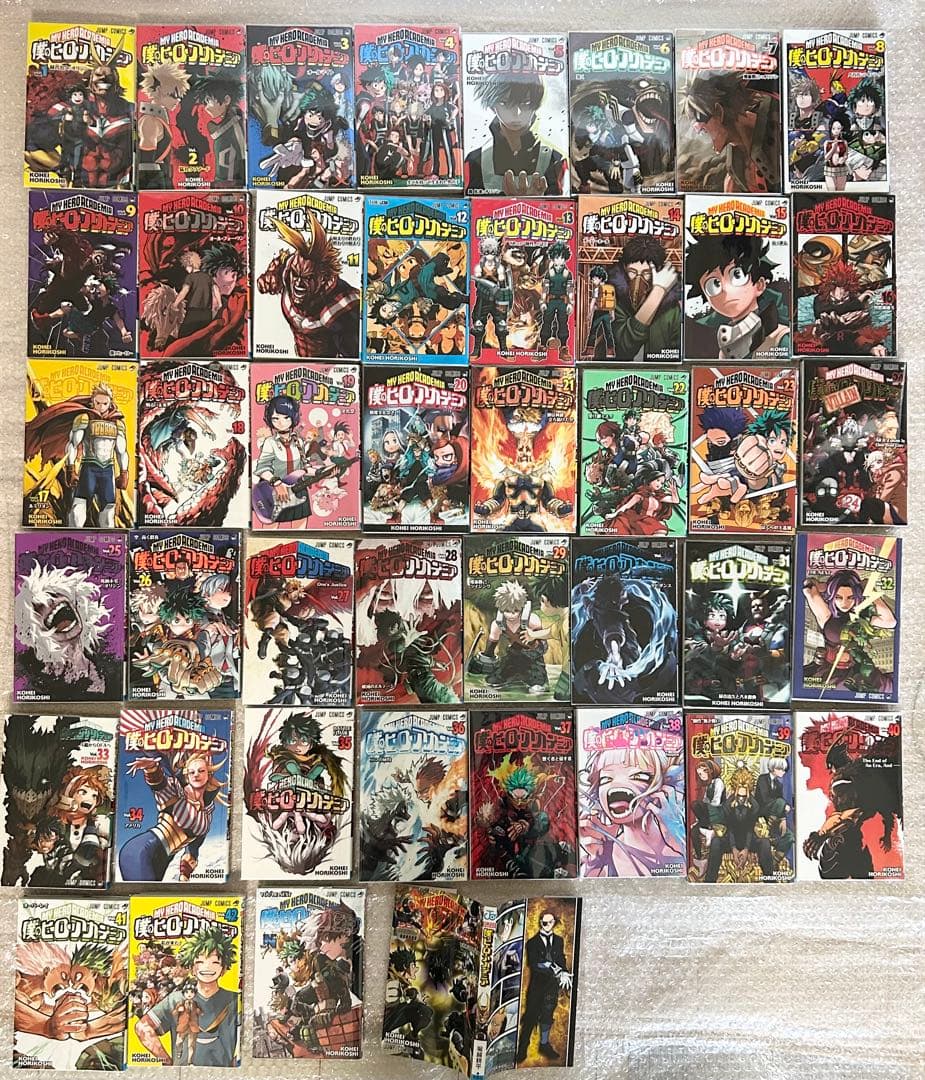 僕のヒーローアカデミア 全巻 42巻セット