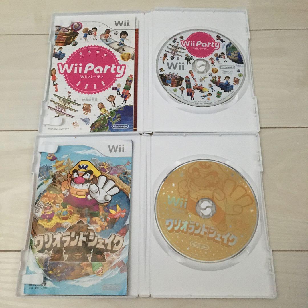 ゲーム　wii本体　ゲームソフト2本セット　購入してすぐに遊べますよ‼️