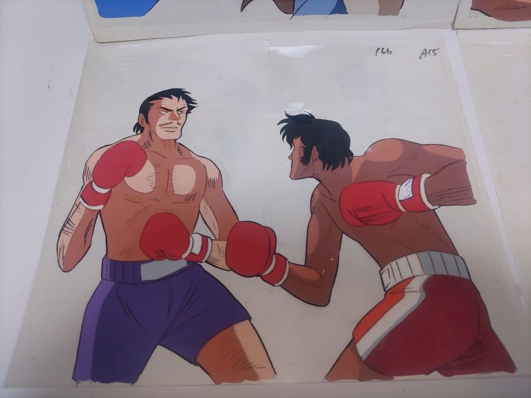 あしたのジョー　セル画×4枚　希少品