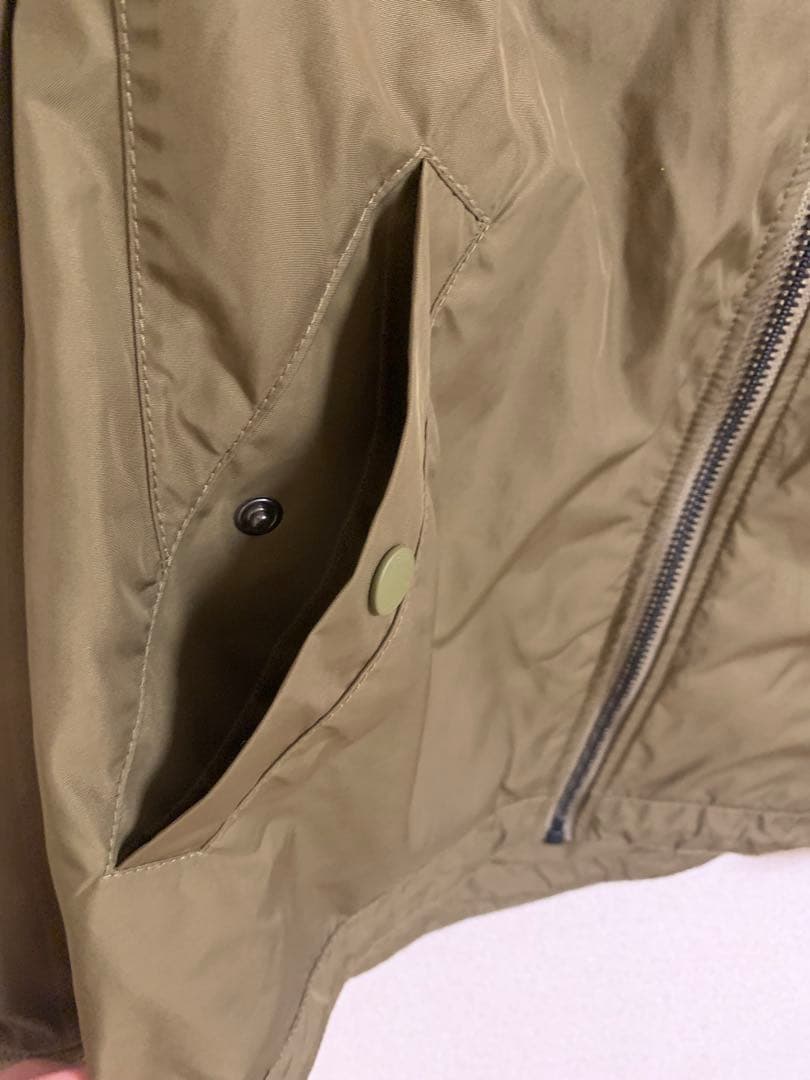 LACOSTE MA-1 ブルゾン カーキ FR48 メンズ 美品 春アウター
