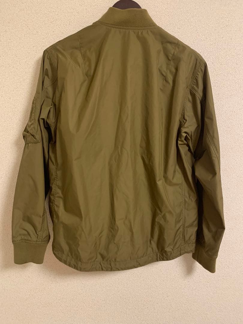 LACOSTE MA-1 ブルゾン カーキ FR48 メンズ 美品 春アウター