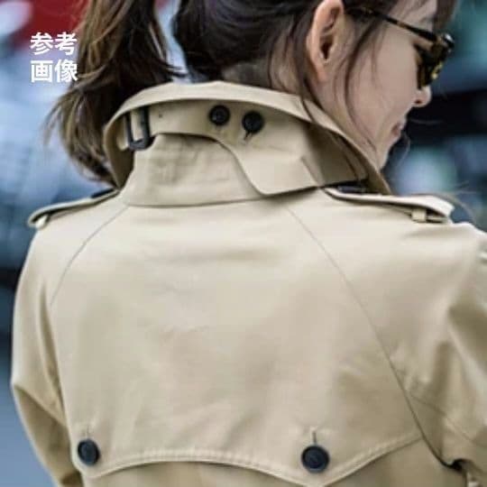 大人気完売【極美品】サンヨー 福田麻琴 コラボ トレンチコート Aラインロング丈