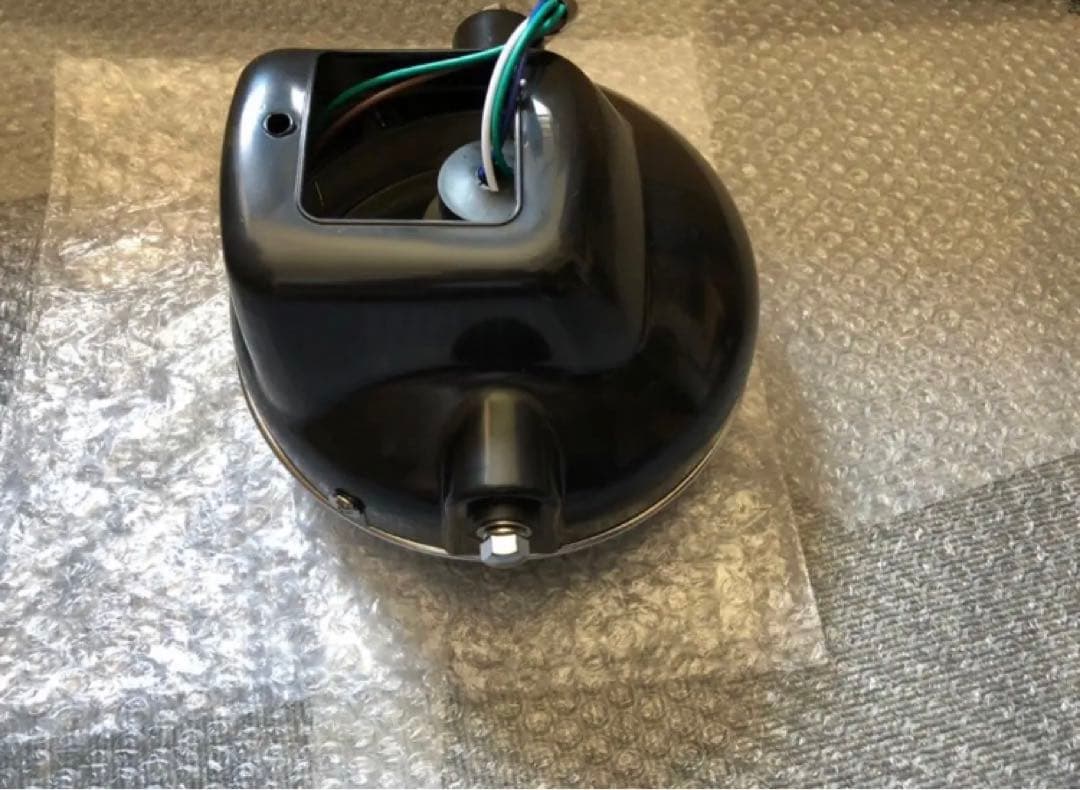 新品 180パイ ヘッドライト 黒 GS400 GSX ザリゴキ GS400
