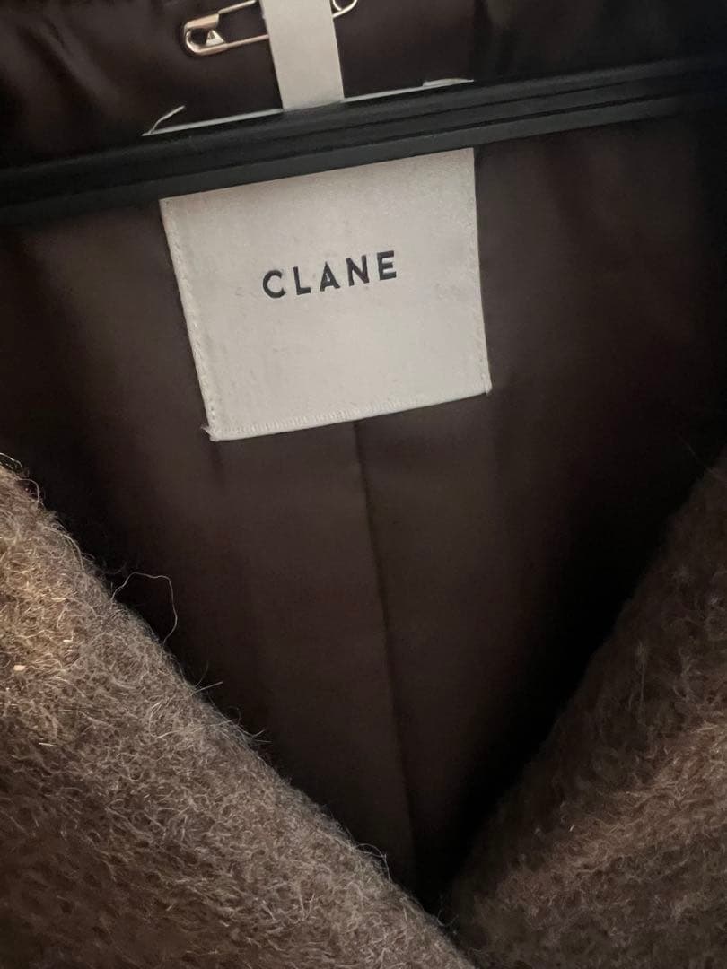CLANE ダブルウールロングコート