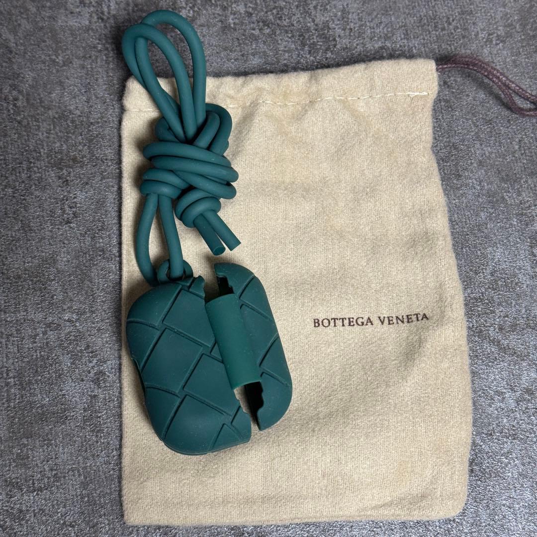 airpods pro ケース Bottega エメラルドグリーン 緑 ダーク