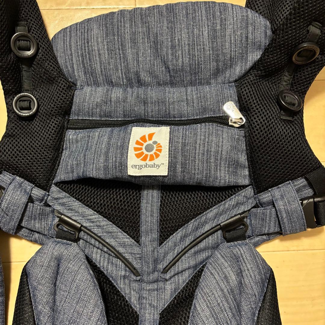 【美品❣️送料無料❣️】 エルゴ 抱っこ紐 オム二360クールエアー