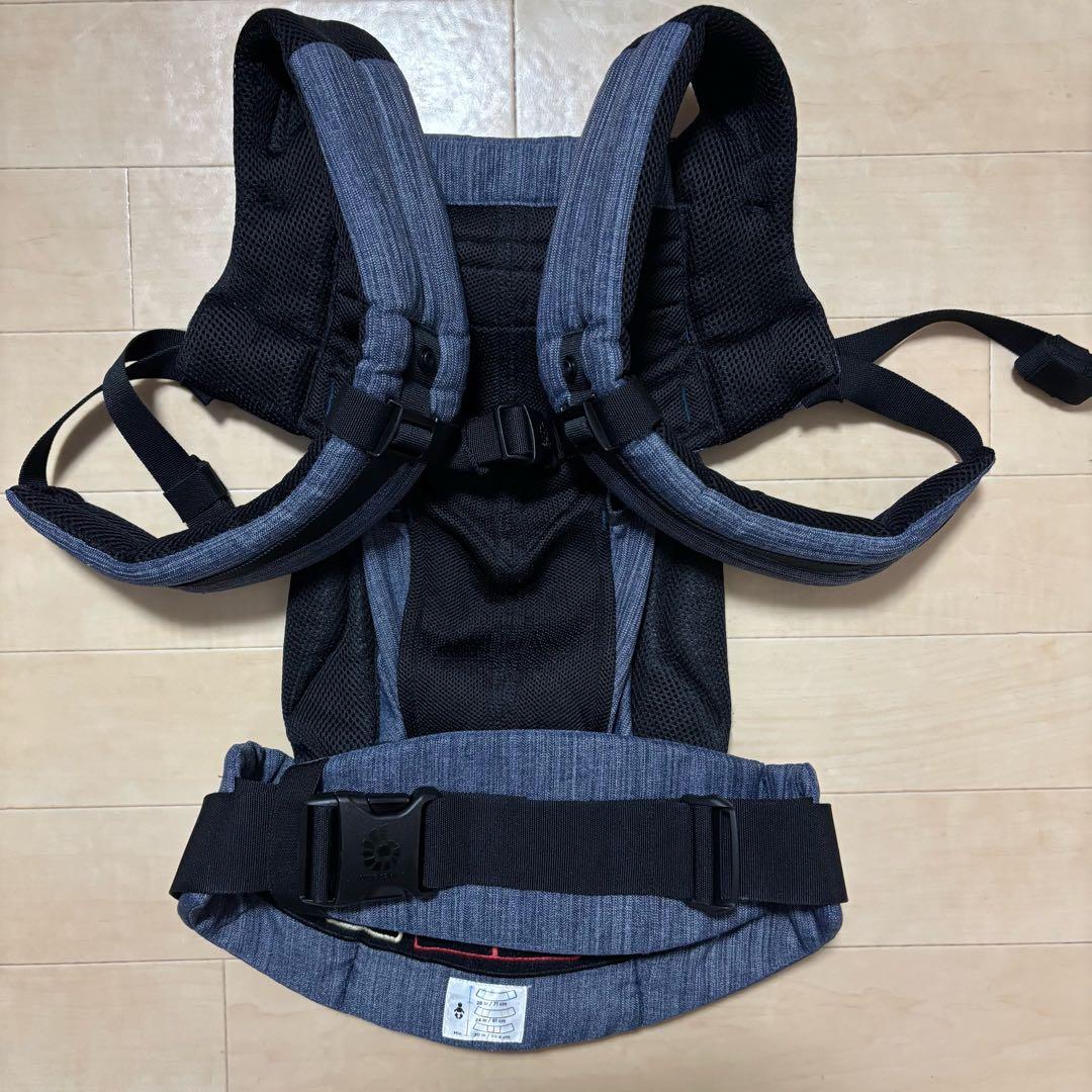 【美品❣️送料無料❣️】 エルゴ 抱っこ紐 オム二360クールエアー