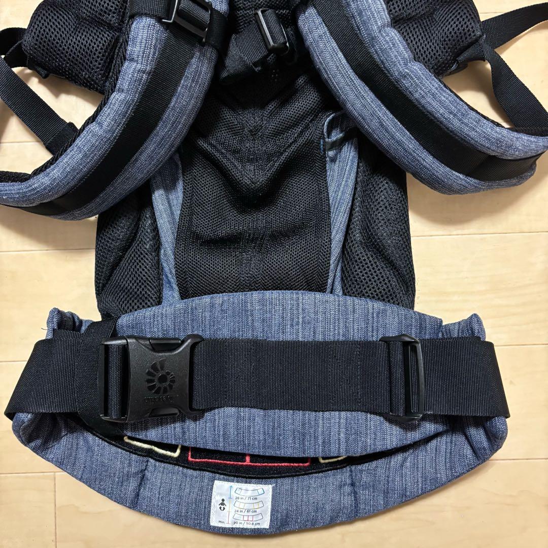【美品❣️送料無料❣️】 エルゴ 抱っこ紐 オム二360クールエアー