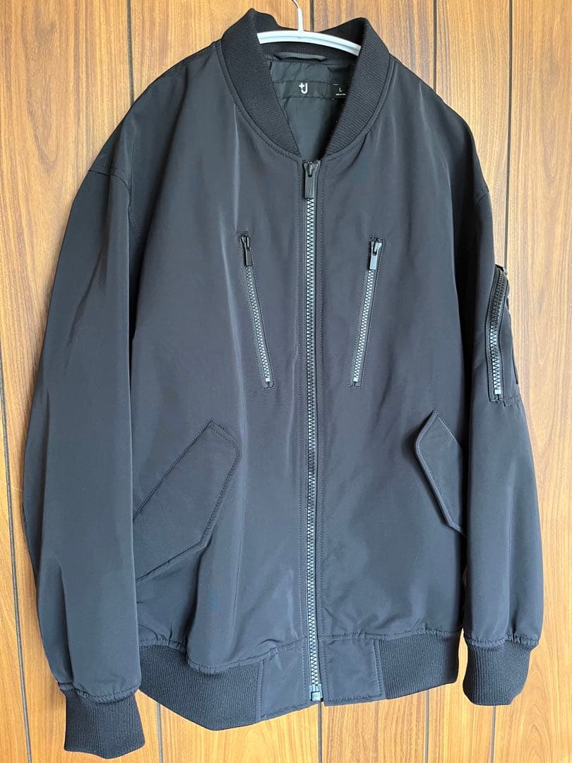 ⭐︎＋Ｊ（UNIQLO）ジルサンダー　MA-1 オーバーサイズブルゾン　美品