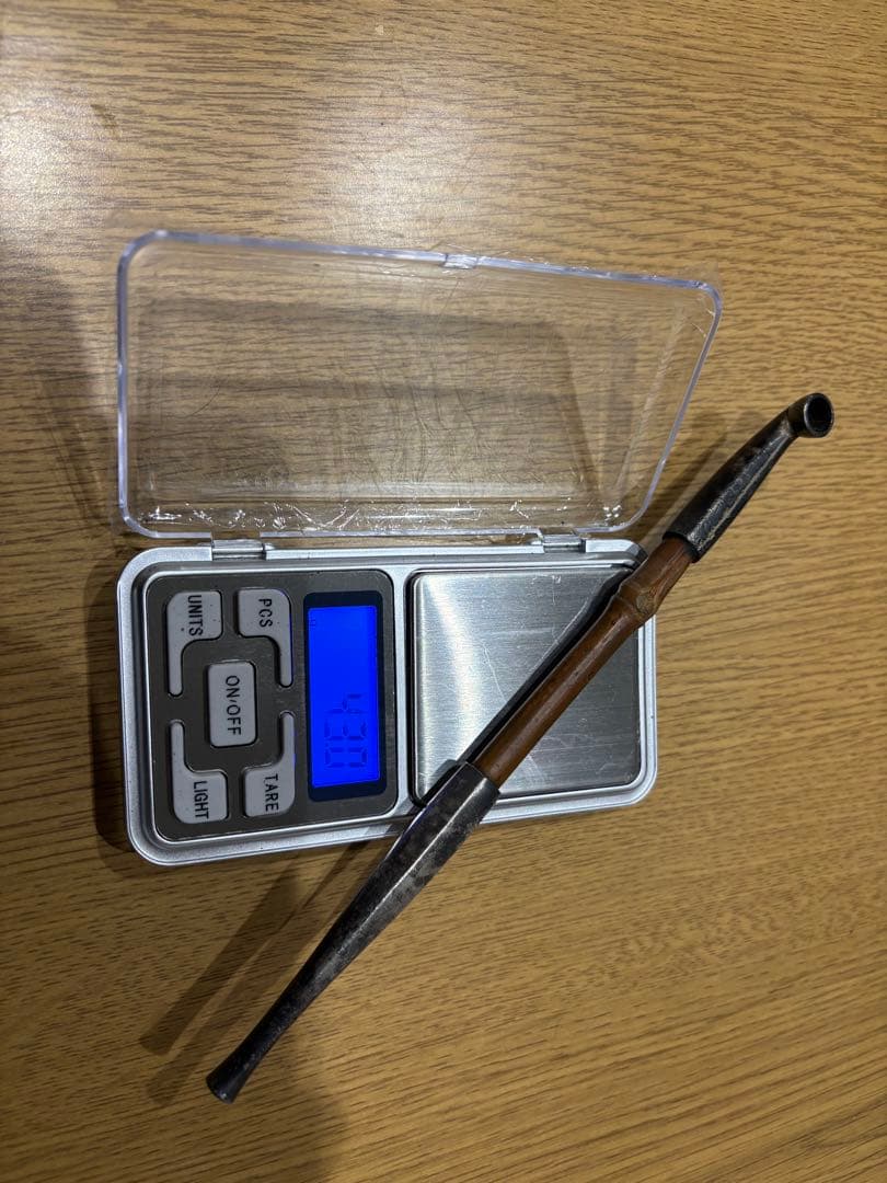 純刻印　純銀キセル　43g