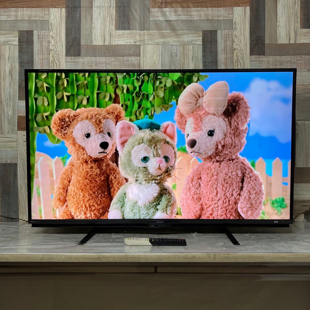 全国送料込❣️シャープ50V型4Kチューナー内蔵Android TVネットアプリ多