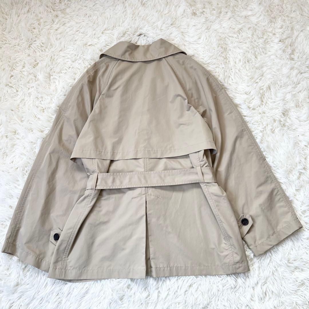 美品　IENA イエナ　25SS ハーフトレンチコート　ベルト付き　ベージュ