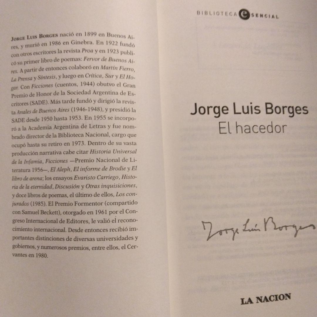 激レア洋書☆スペイン語☆Jorge Luis Borges El hacedor