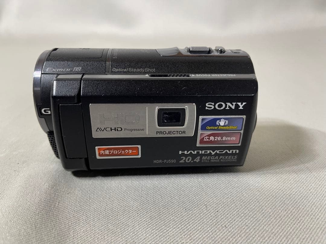 月末限定価格 SONY HDR-PJ590V ビデオカメラ プロジェクター内蔵