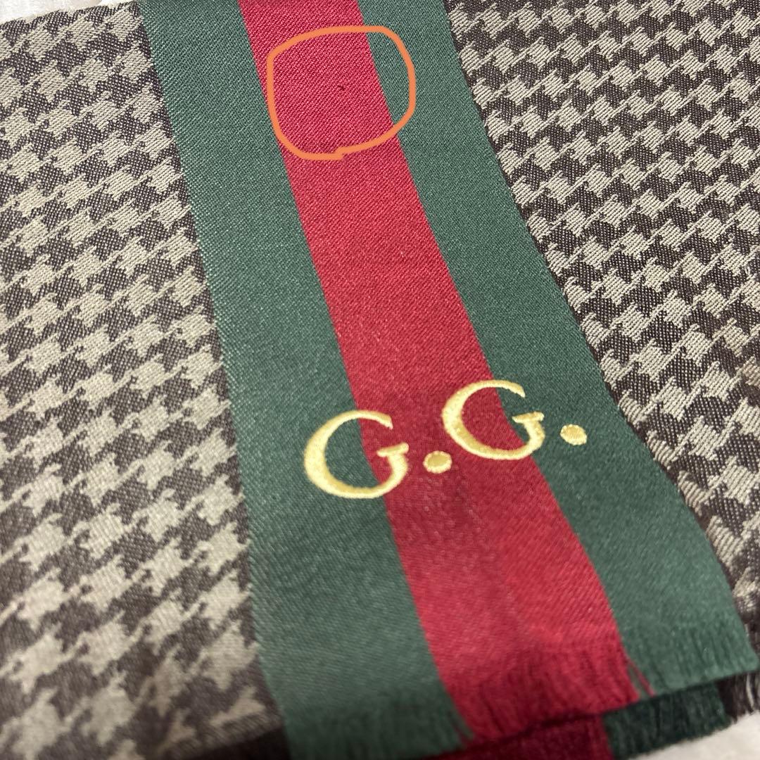 グッチ GUCCI G.G. 大判 ストール