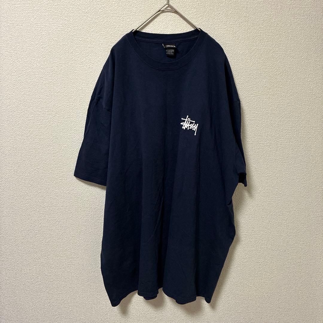 正規品　ステューシー　Stüssy ネイビー Tシャツ XXL