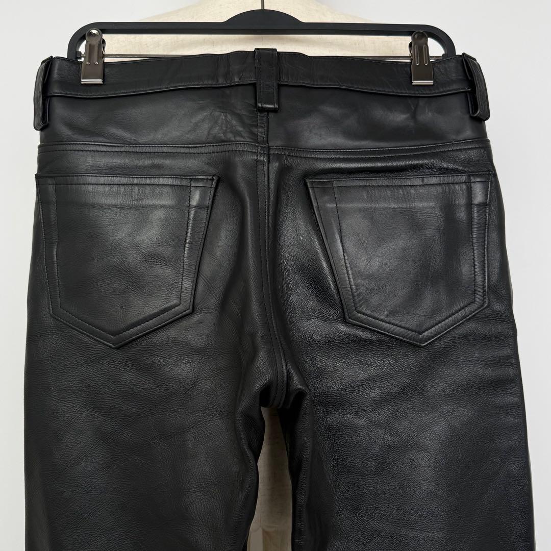 80s 90s USA製 w34 TALON 牛革 レザーパンツ vintage