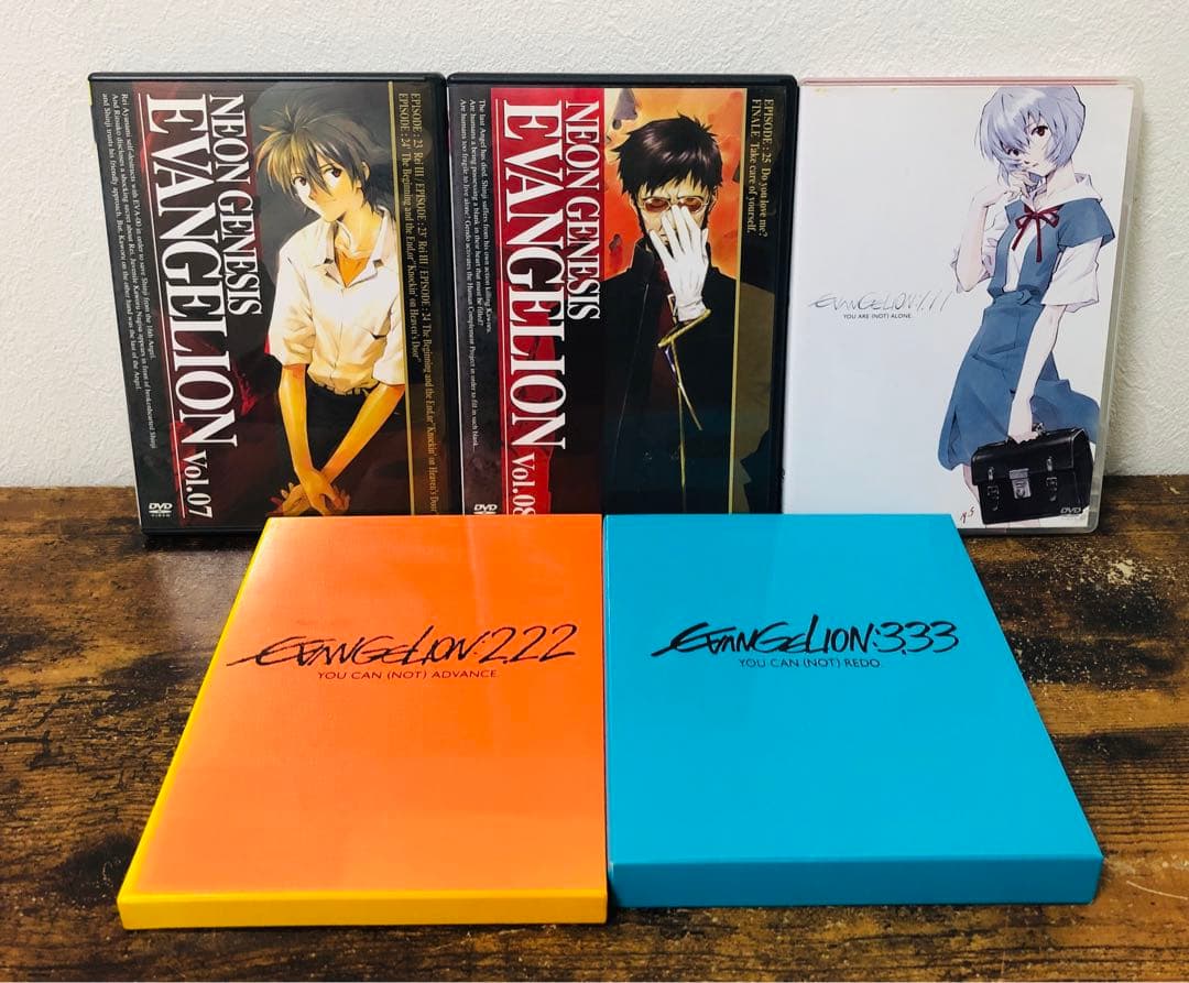 新世紀エヴァンゲリオン DVD 全巻 新劇場版 序 破 Q セット