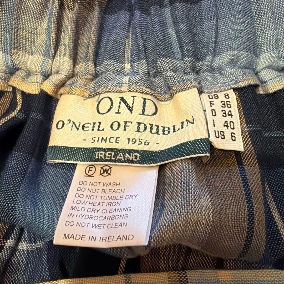 O'NEIL OF DUBLIN | リネン フレアロングスカート