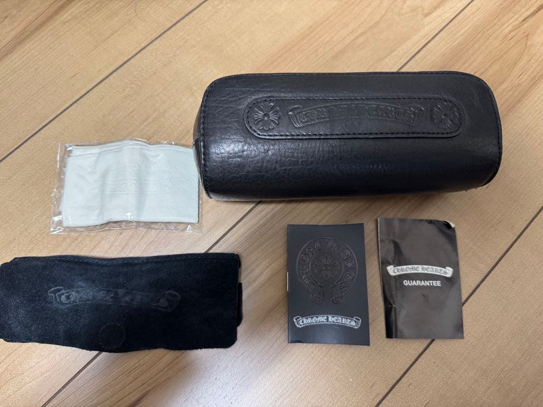 クロムハーツ　サングラス　CREAM ブラック　美品