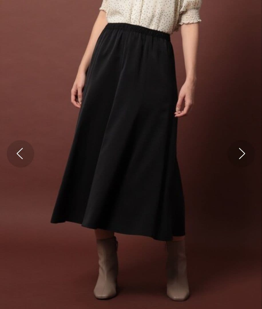 【未使用】 DRESSTERIOR ナローフレアースカート 40 ¥19800